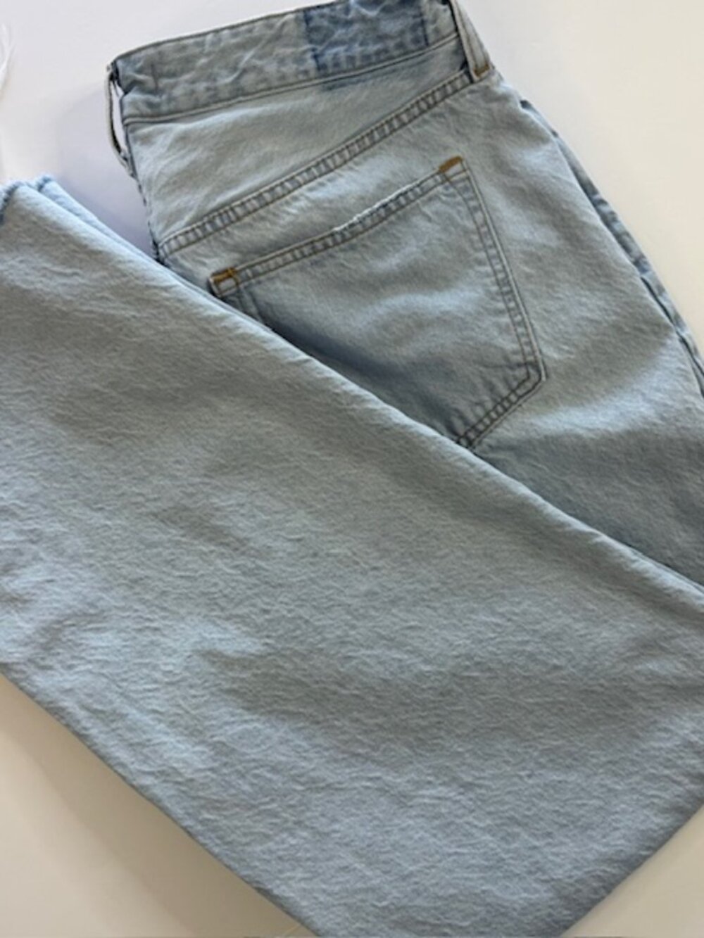 Abercrombie & Fitch Jeans The 90’s The Loose High Rise Size 32/14R Raw Hem